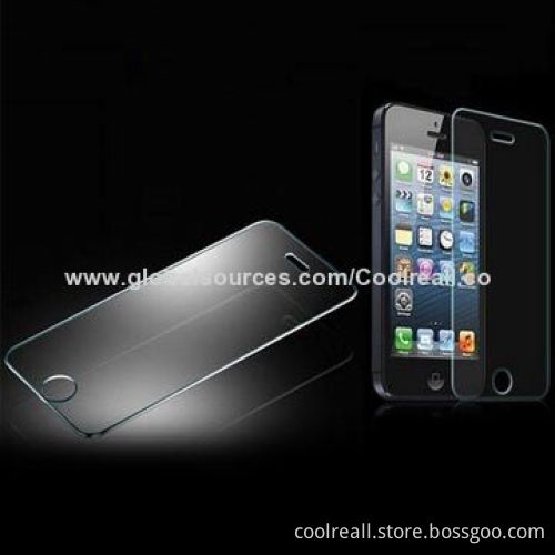 Newest Tempered-glass Screen Protectors for iPhone 5 with Waterproof and Oil Pollution Function